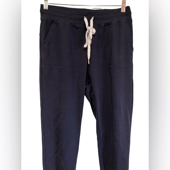 ZYIA Active Cozy Jogger Sweatpants Navy Blue - Picture 3 of 8